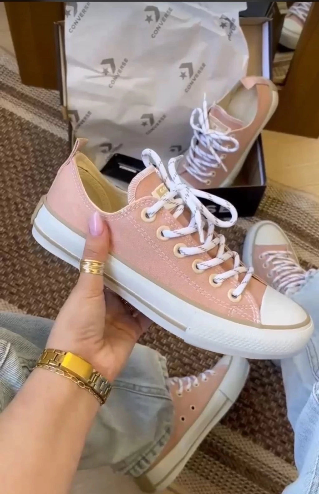Tênis All Star Lona - Rosé